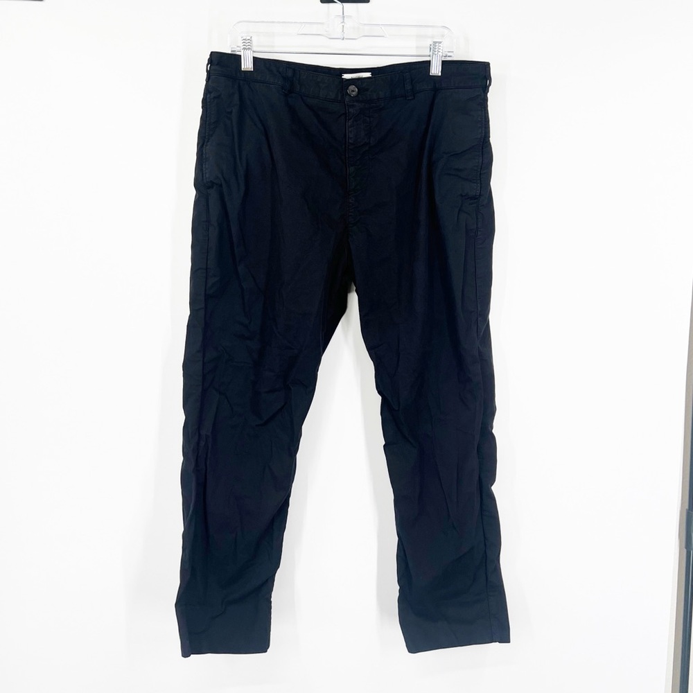 Billy Reid Black High Rise Trouser Pants